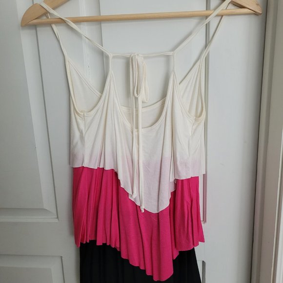 Suzy Shier Strappy Layered Top - Picture 2 of 3